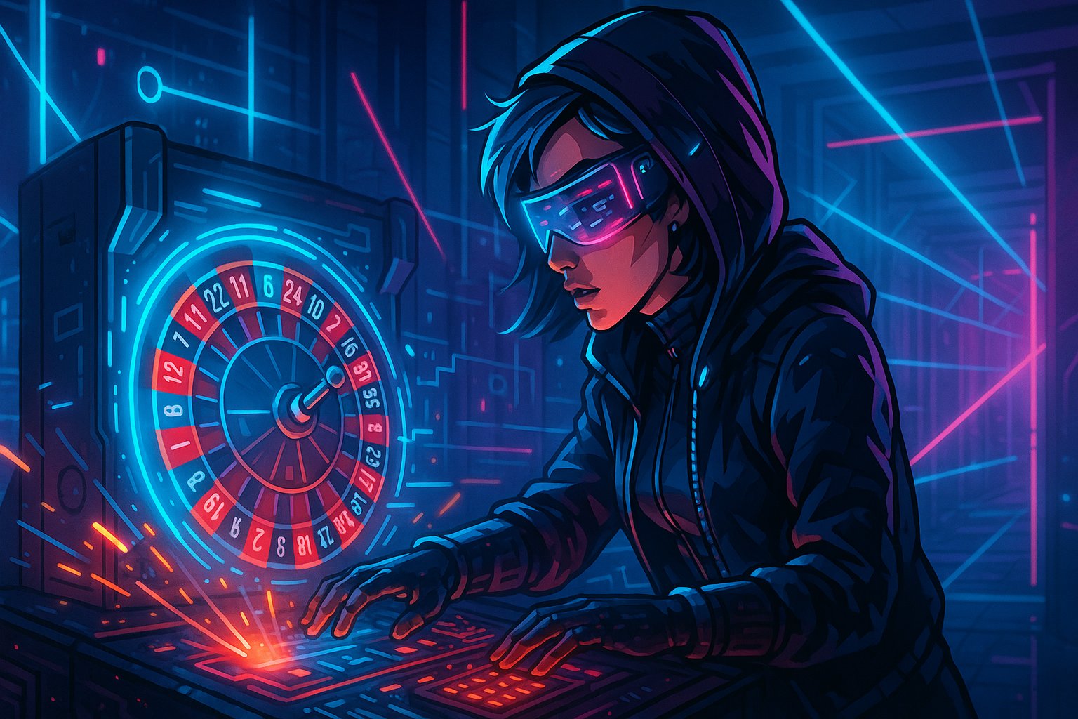 Tampilan olahraga virtual b0kep di layar ponsel